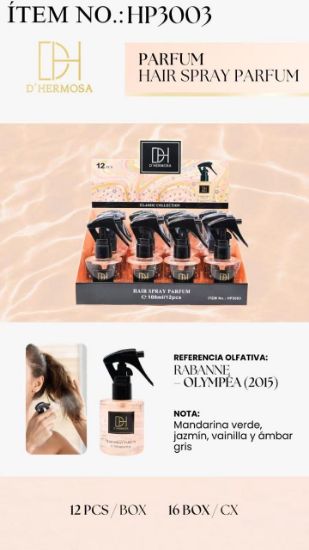 Imagen de PERFUME P/ CABELLO DHERMOSA HP3003