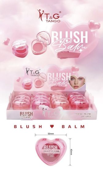 Imagen de BLUSH EN CREMA FORMA CORAZON PB-2740
