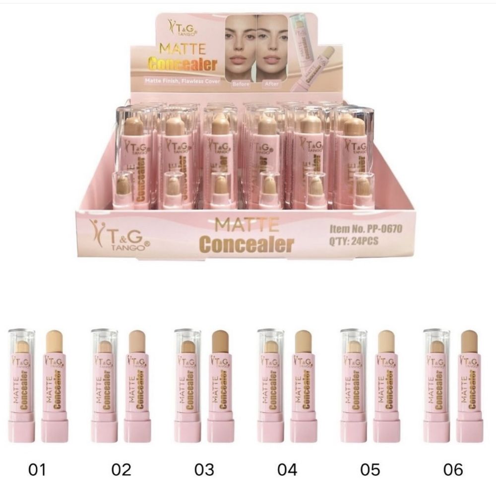 Imagen de BASE CORRECTOR MATTE EN BARRA PP-0670