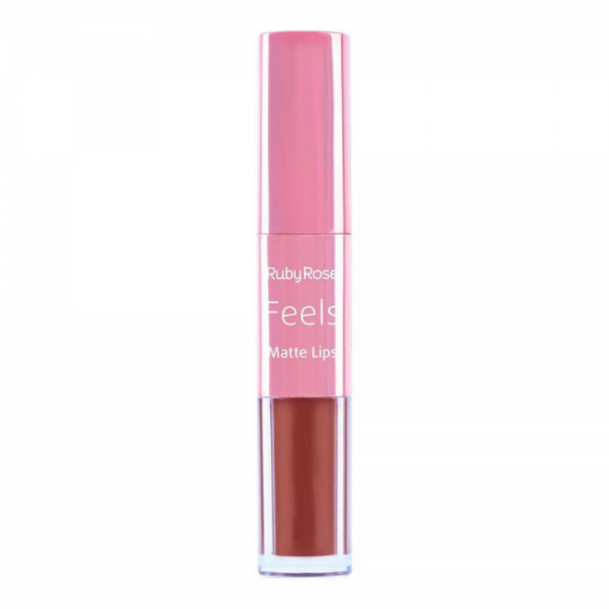 Imagen de LABIAL DUO MATTE FEELS RUBY ROSE COR-369 HB-8608