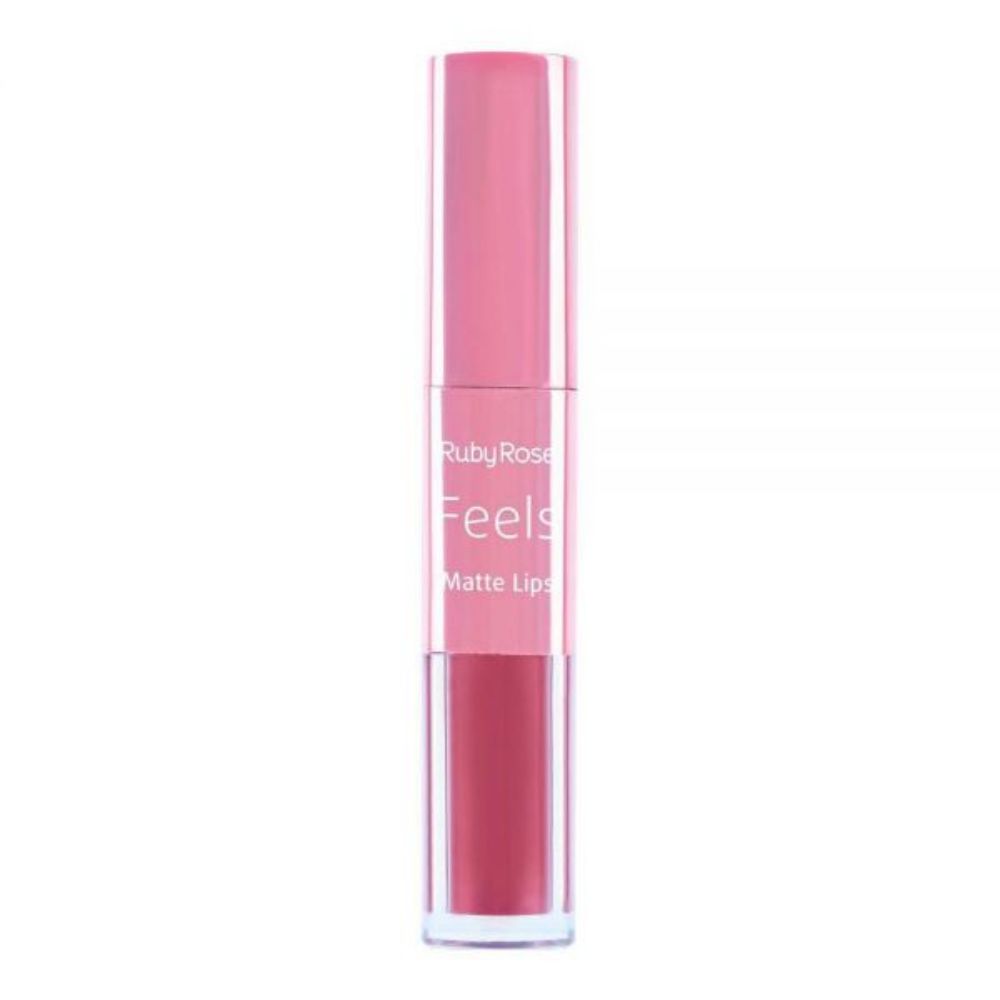 Imagen de LABIAL DUO MATTE FEELS RUBY ROSE COR-264 HB-8608