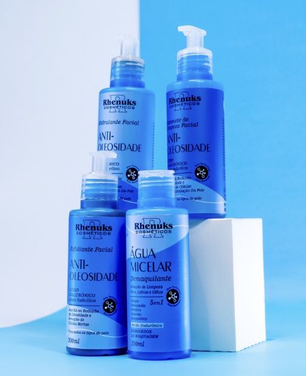 Imagen de KIT FACIAL X 4 ACIDO HYALURONICO RHENUKS COSMETICOS