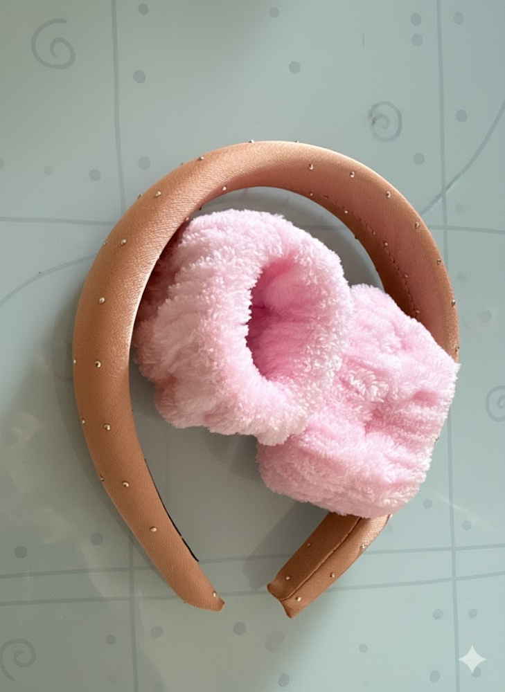 Imagen de SET 3PCS VINCHA + MUÑEQUERA AGE-558B