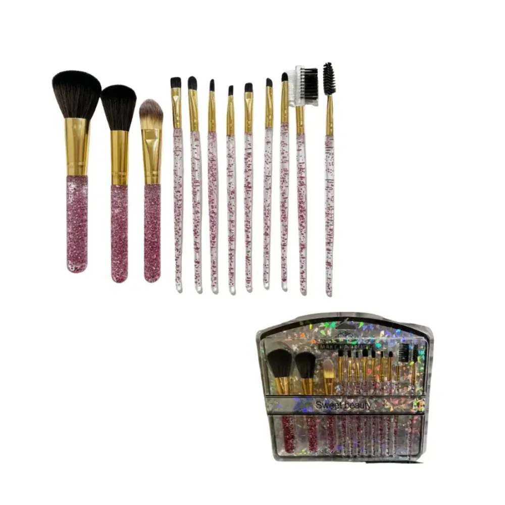 Imagen de SET  BROCHAS 12 PCS SWEET BEAUTY SZ-279