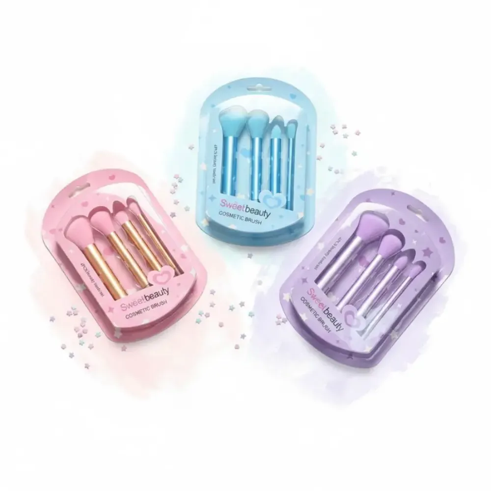 Imagen de SET BROCHAS 4 PCS SWEET BEAUTY SZ-2129