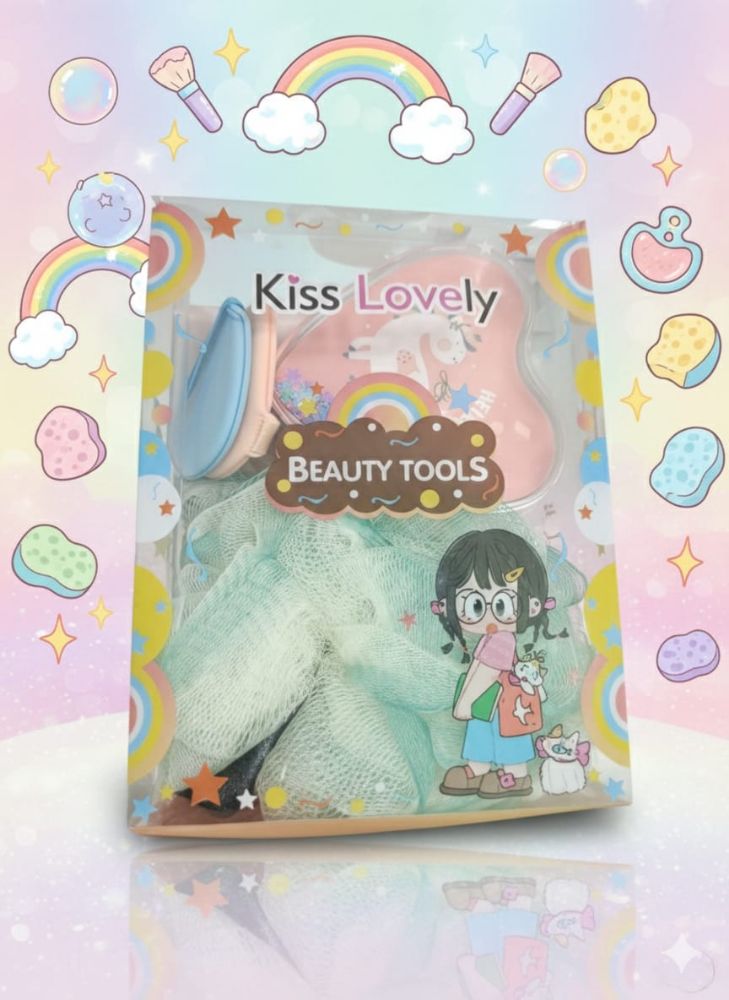 Imagen de KIT DE LIMPIEZA PERSONAL KISS LOVELY BX-1937