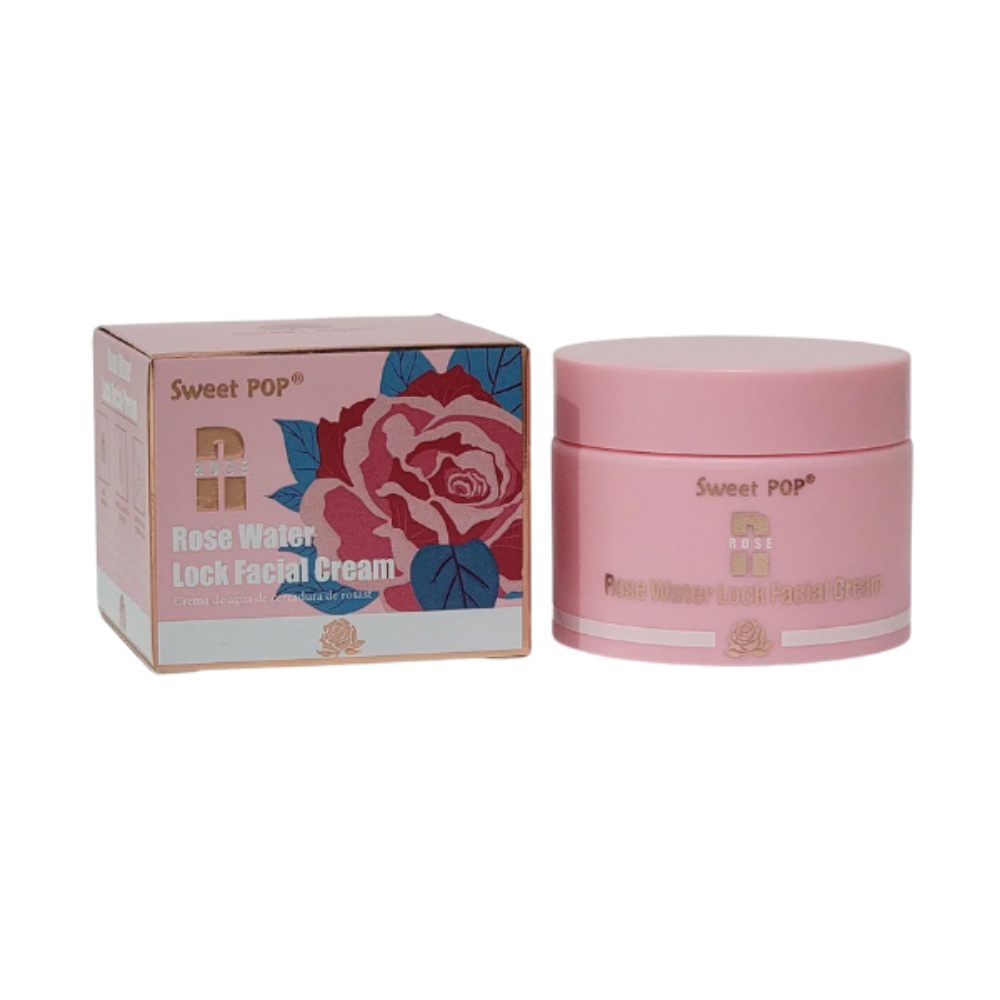Imagen de CREMA FACIAL LOCK AGUA DE ROSAS SWEET POP SP-0004R