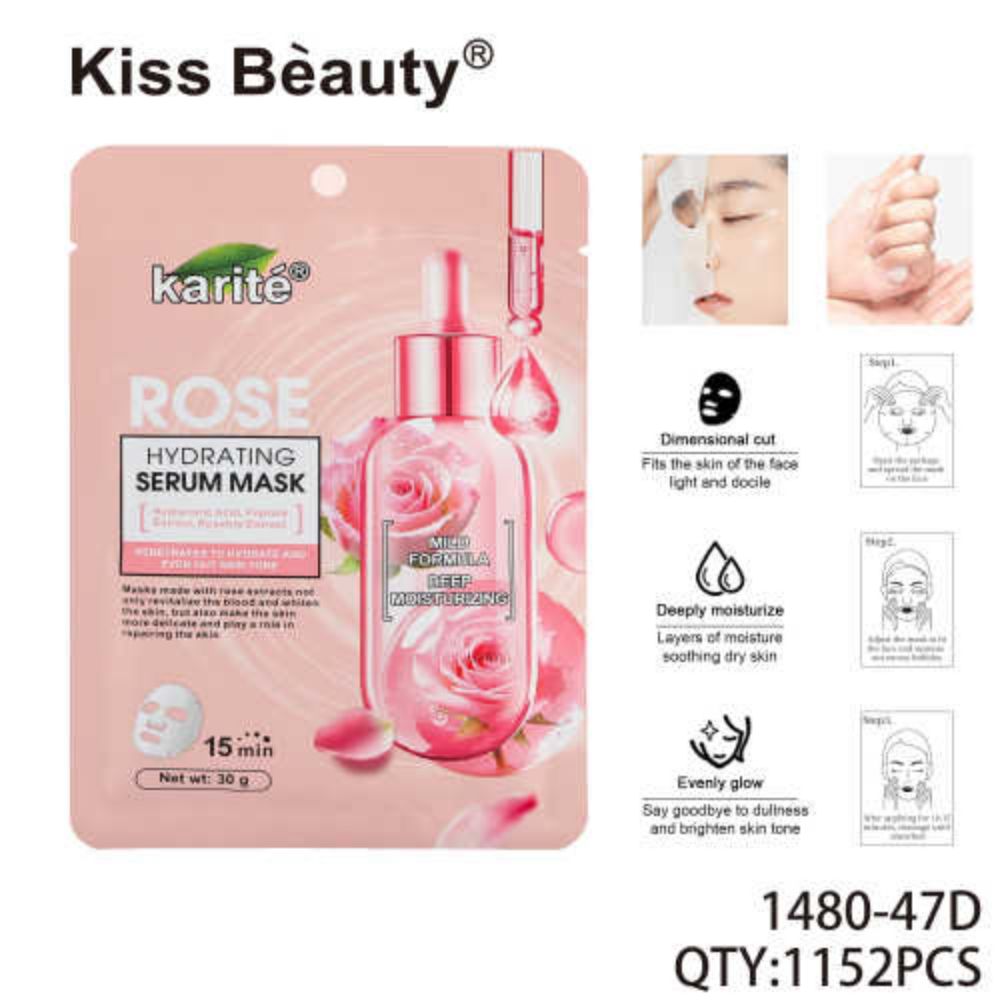 Imagen de MASCARILLA FACIAL KARITE ROSA 1480-47D
