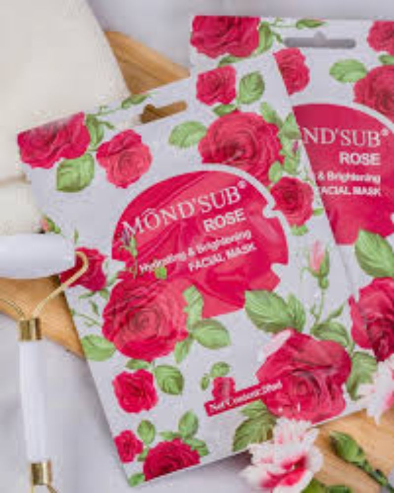 Imagen de MASCARILLA FACIAL ROSA MONDSUB