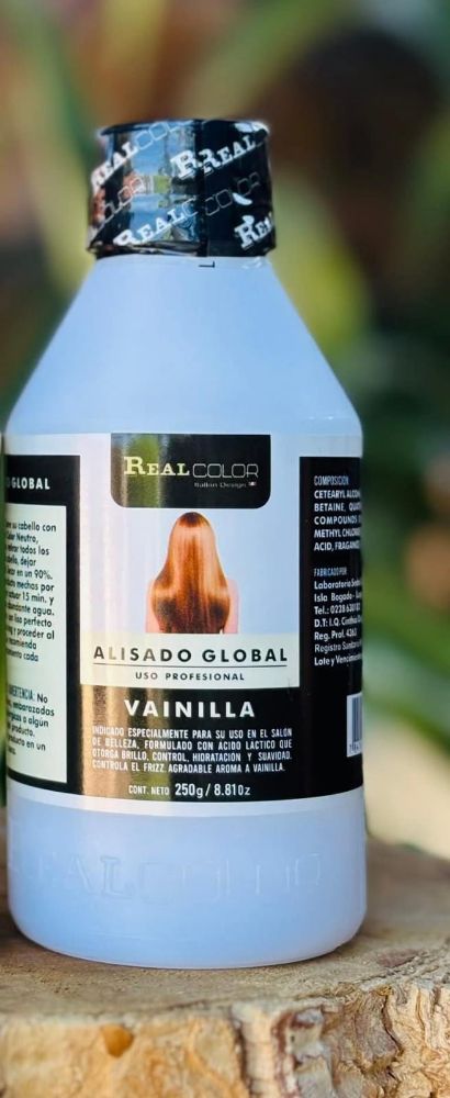 Imagen de REAL COLOR ALISADO GLOBAL VAINILLA 250GR
