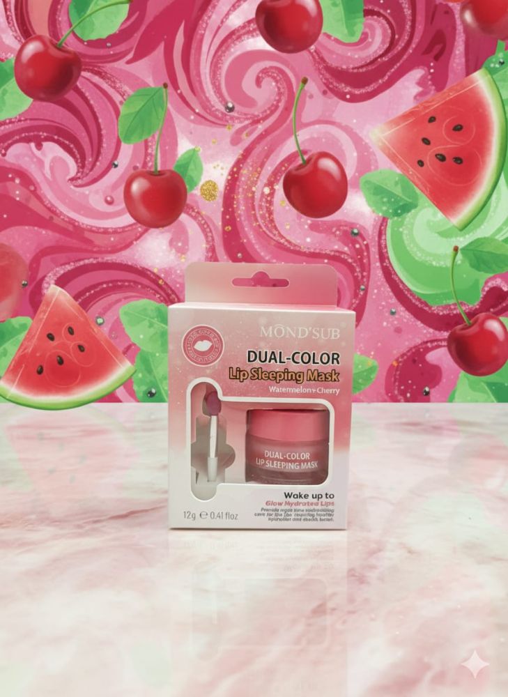 Imagen de MASC.LABIAL NOCHE DOBLE SANDIA+CEREZA MONDSUB XJ2406-33