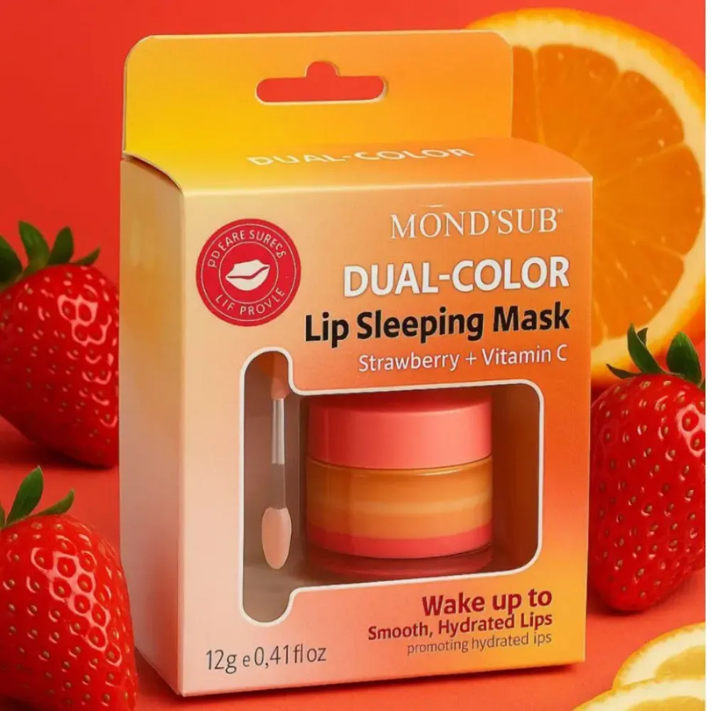 Imagen de MASC.LABIAL NOCHE FRESA+VITAMINA C XJ2404-08