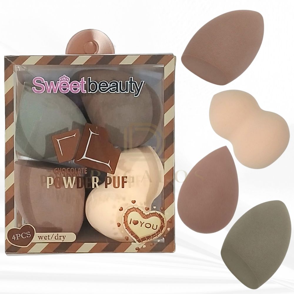 Imagen de SET ESPONJITA 4PCS SWEET BEAUTY FP-2212