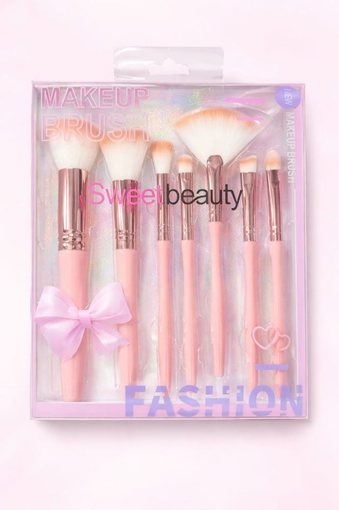 Imagen de SET DE BROCHAS 7PCS SWEET BEAUTY SZ-437