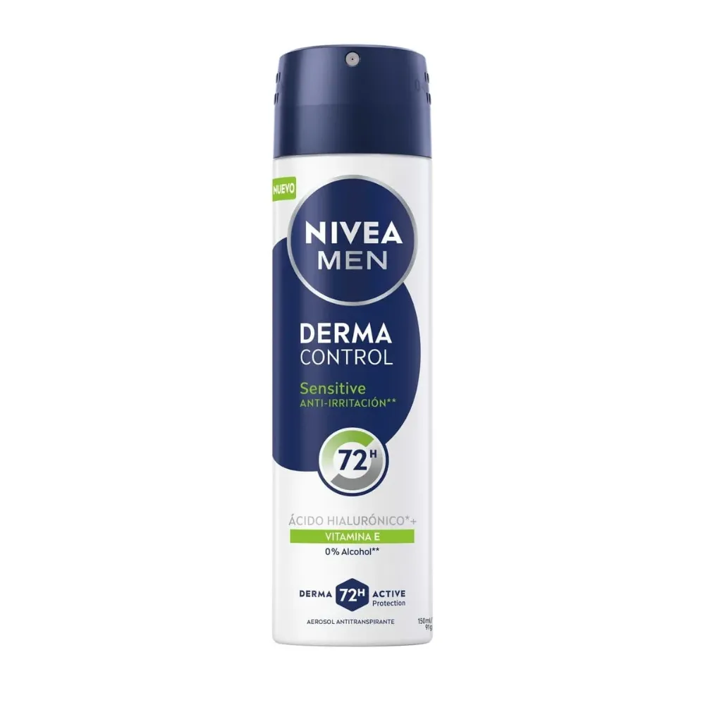 Imagen de NIVEA DEO SPRAY DERMA CONTROL SENSITIVE 150 ML
