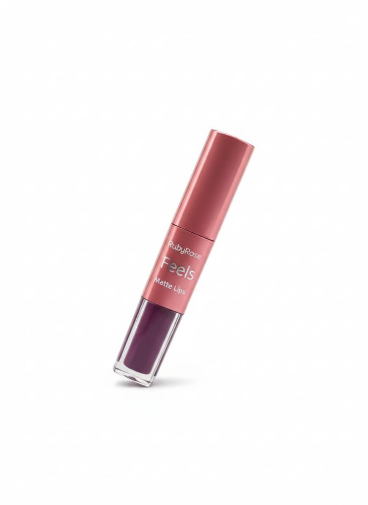 Imagen de LABIAL DUO MATTE FEELS RUBY ROSE COR-210 HB-8608