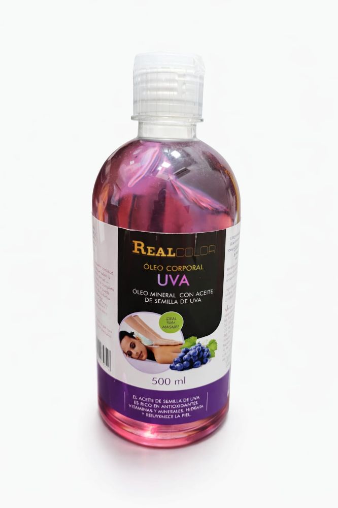 Imagen de REAL COLOR OLEO CORPORAL UVA 500ML