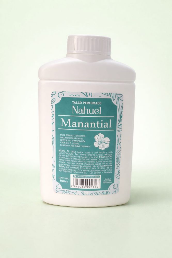 Imagen de TALCO PERFUMADO MANANTIAL NAHUEL 100GR