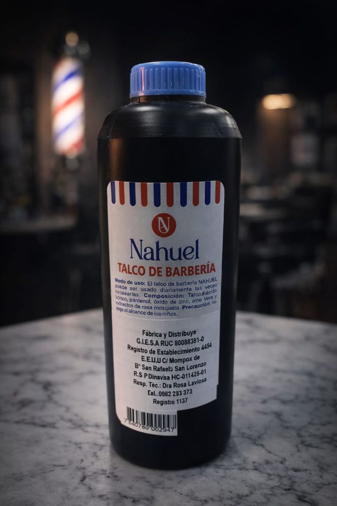 Imagen de TALCO DE BARBERIA C/PANTENOL NAHUEL 400GR