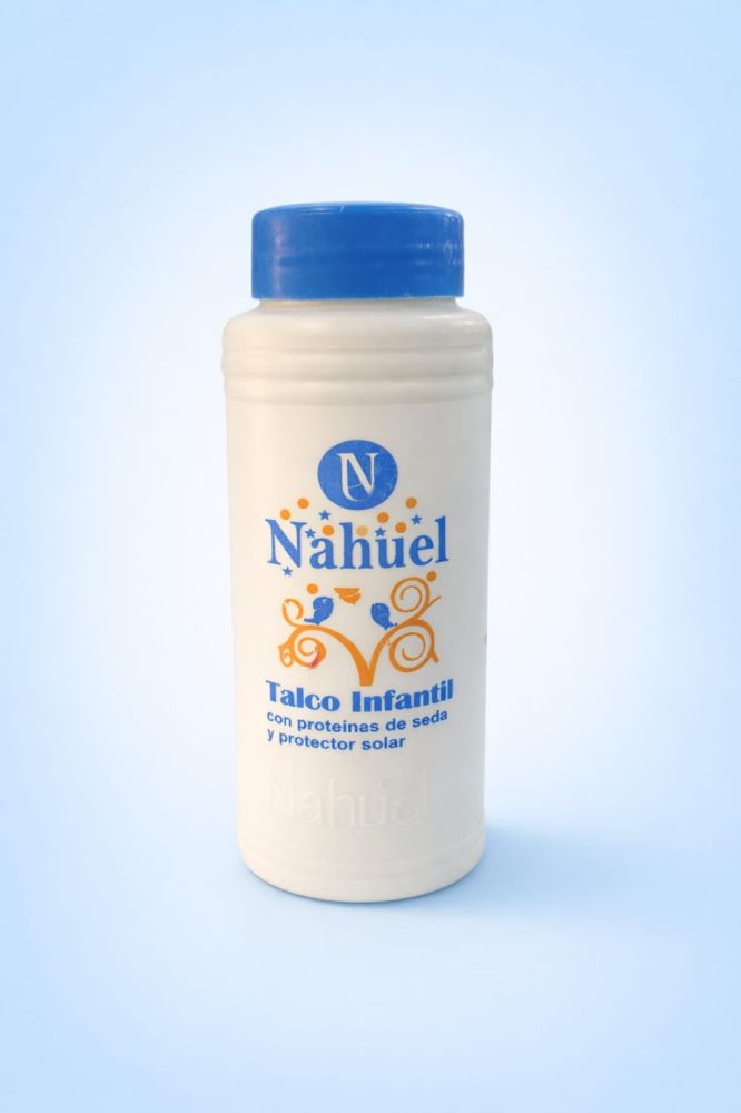 Imagen de TALCO INFANTIL CELESTE NAHUEL 120GR