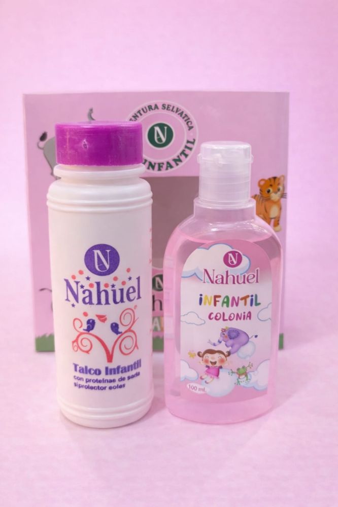 Imagen de KIT INFANTIL TALCO+COLONIA NAHUEL 100ML