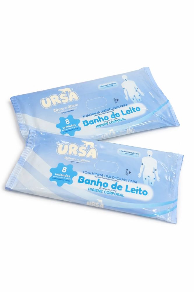 Imagen de TOALLITAS HUMEDAS P/EL CUERPO URSA COTTON FRESH