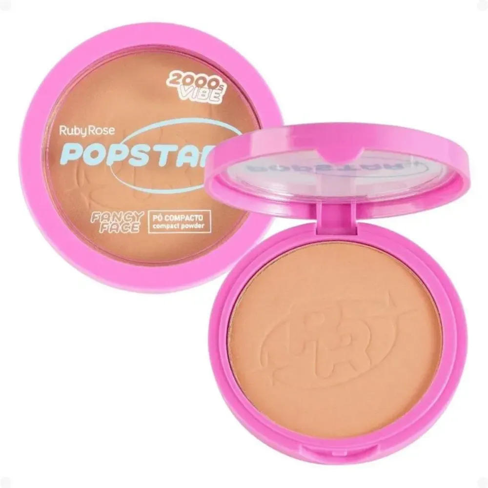 Imagen de POLVO COMPACTO POPSTAR RUBY ROSE HB-M406-4