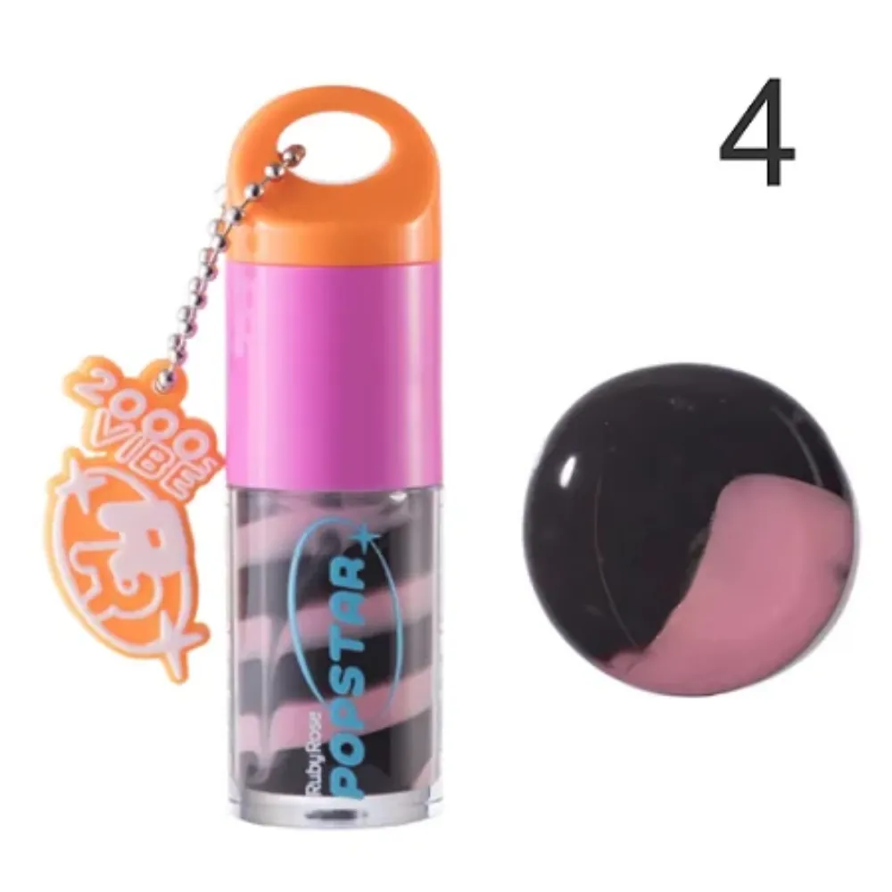 Imagen de GLOSS LABIAL DUAL POPSTAR RUBY ROSE HB-L6406-4