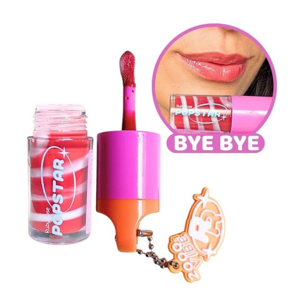 Imagen de GLOSS LABIAL DUAL POPSTAR RUBY ROSE HB-L6406-6