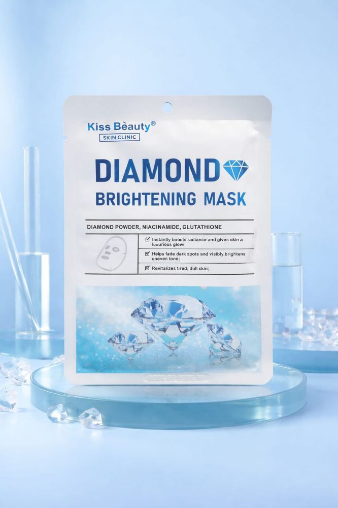 Imagen de MASCARILLA ILUMINADORA DIAMANTE KISS BEAUTY 1396-07A