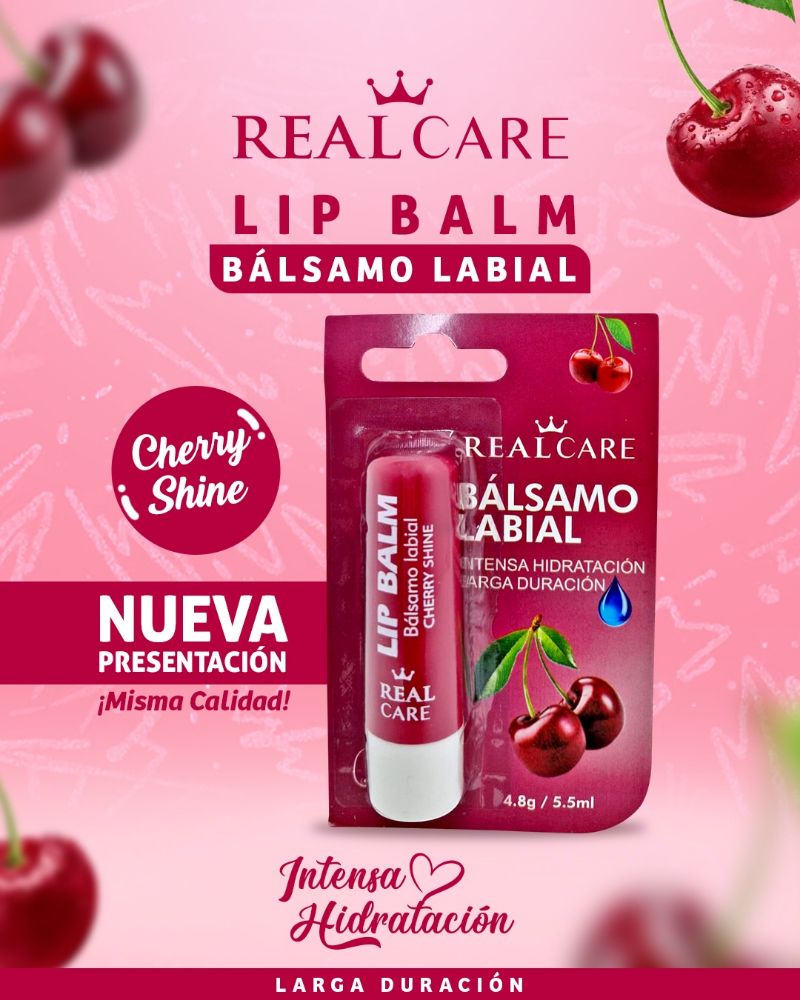 Imagen de BALSAMO LABIAL CHERRY REAL CARE BO23204