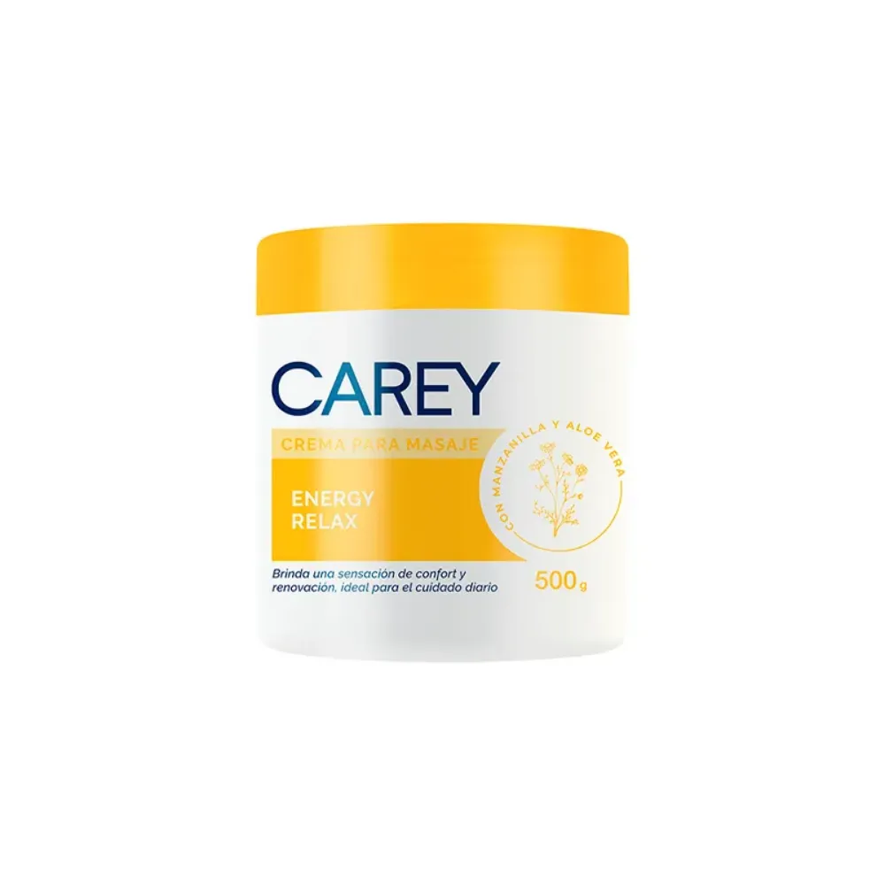 Imagen de CAREY CREMA P/ MASAJE ENERGY RELAX 500GR