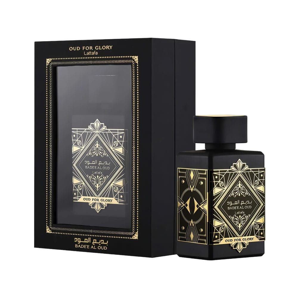 Imagen de PERFUME BADEE AL OUD NEGRO 100ML