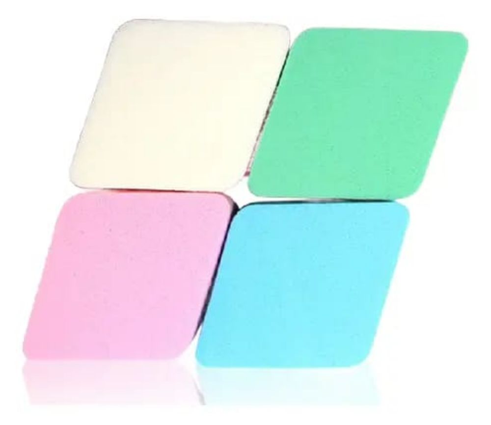 Imagen de SET DE ESPONJA DIS/ROMBO X4 PCS 6333-1