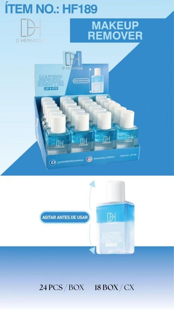 Imagen de MAKEUP REMOVEDOR LIP Y EYES HF189