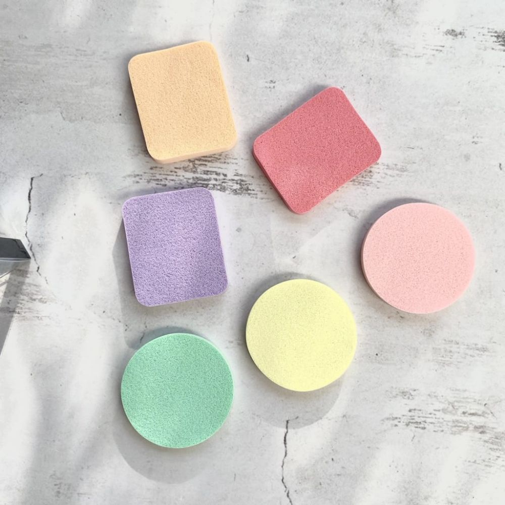 Imagen de SET DE ESPONJA V/COLORES X6 PCS SMILE 6335
