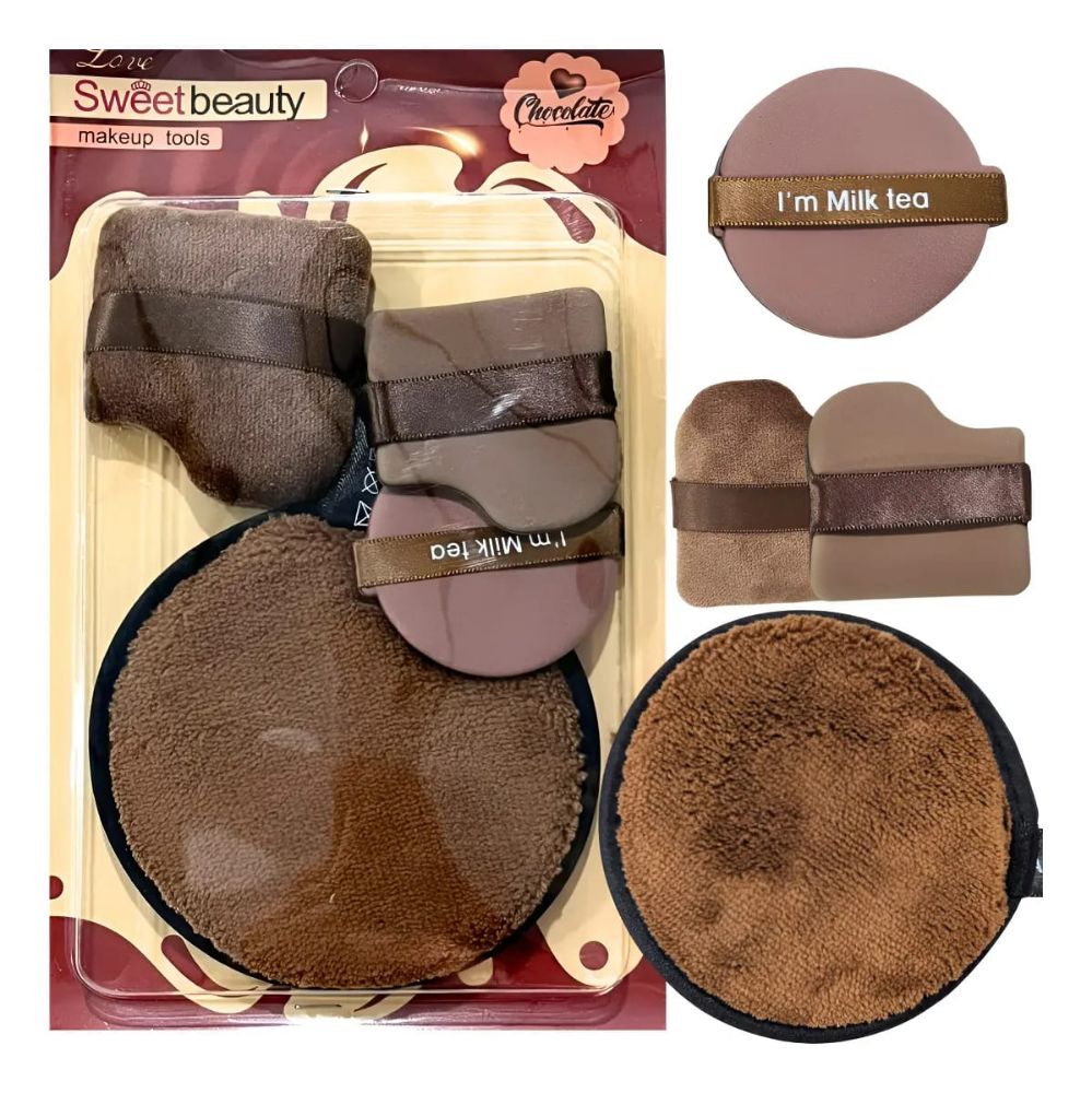 Imagen de SET ESPONJAS 4PCS BX-4363