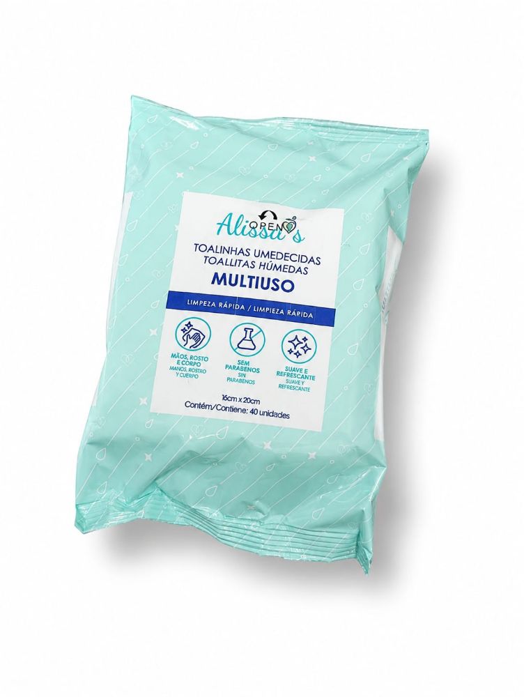 Imagen de TOALLITAS HUMEDAS MULTIUSO 20UNID AL20