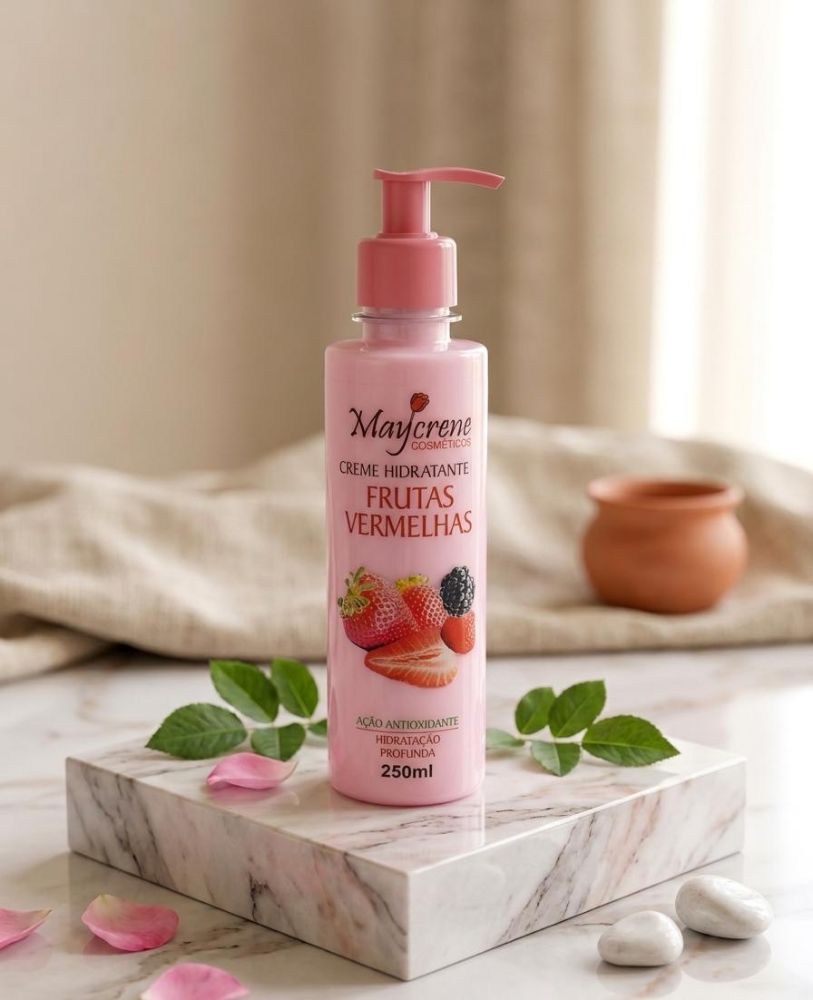 Imagen de CREMA HIDRATANTE MAYCRENE FRUTOS ROJOS 250ML