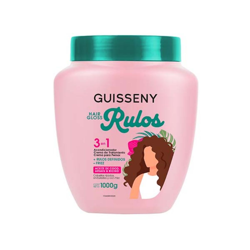 Imagen de GUISSENY TRAT.CAP.3EN1 HAIR GLOSS RULOS 1KG