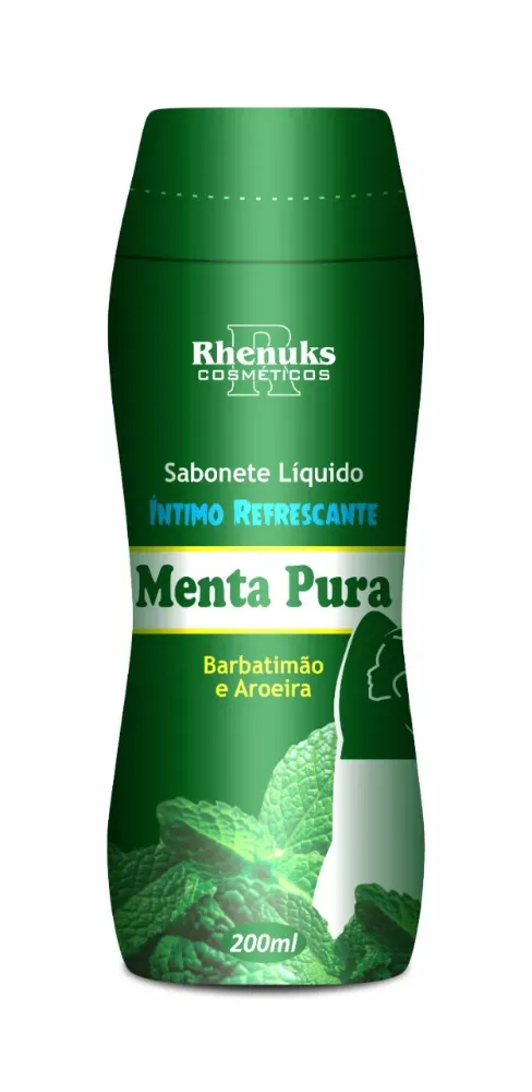 Imagen de JABON  LIQ.INTIMO RHENUKS MENTA PURA 200ML