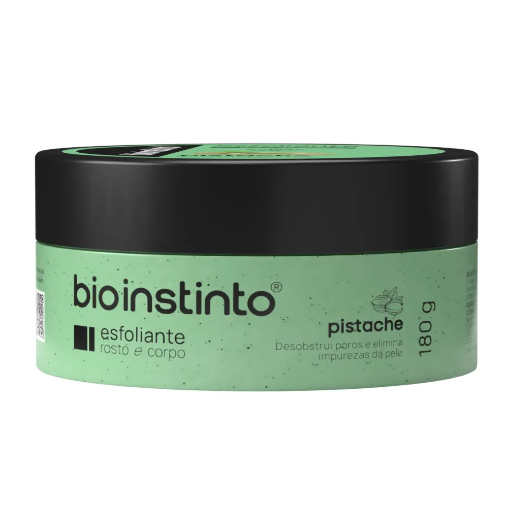 Imagen de EXFOLIANTE ROSTRO Y CUERPO BIOINSTINTO PISTACHE 180G
