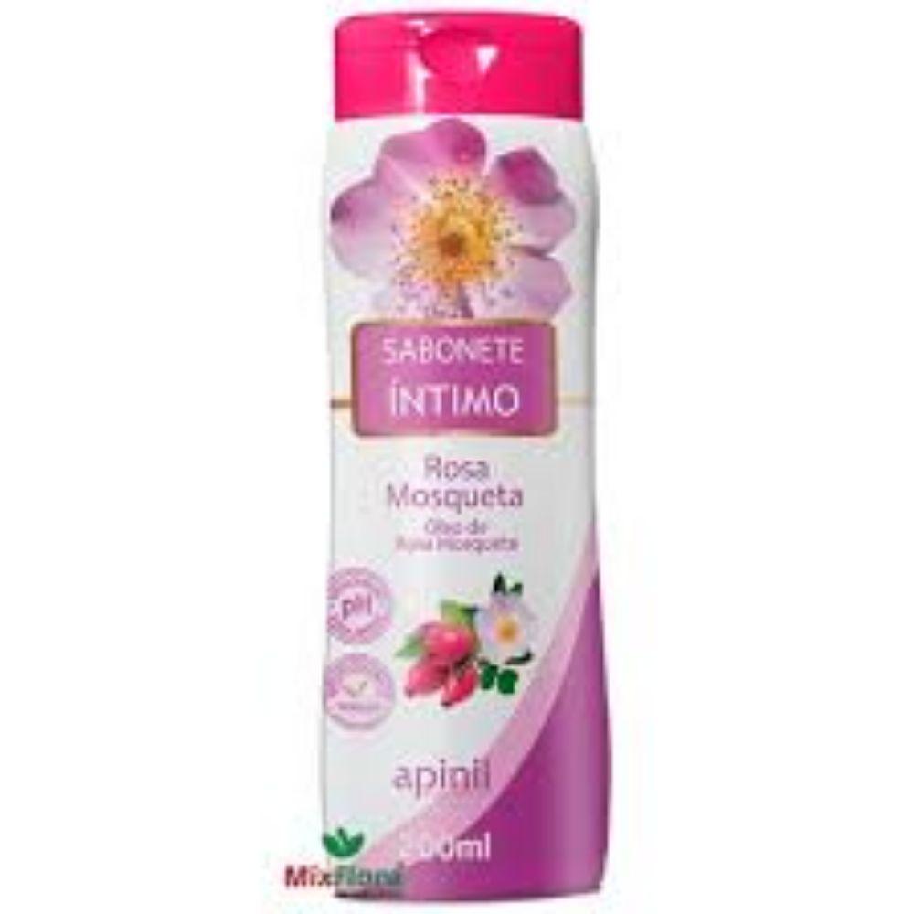 Imagen de JABON LIQ.INTIMO ROSA MOSQUETA APINIL 200ML