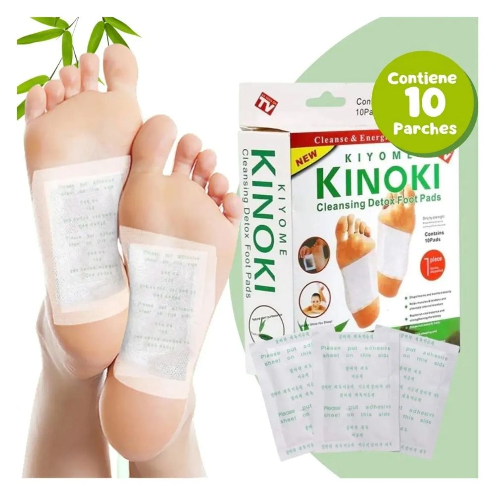 Imagen de PARCHE P/PIES KINOKI 10PCS RP-08659