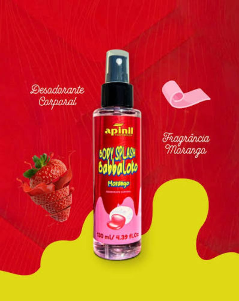 Imagen de BODY SPLASH BABBALOKO MORANGO APINIL 130ML