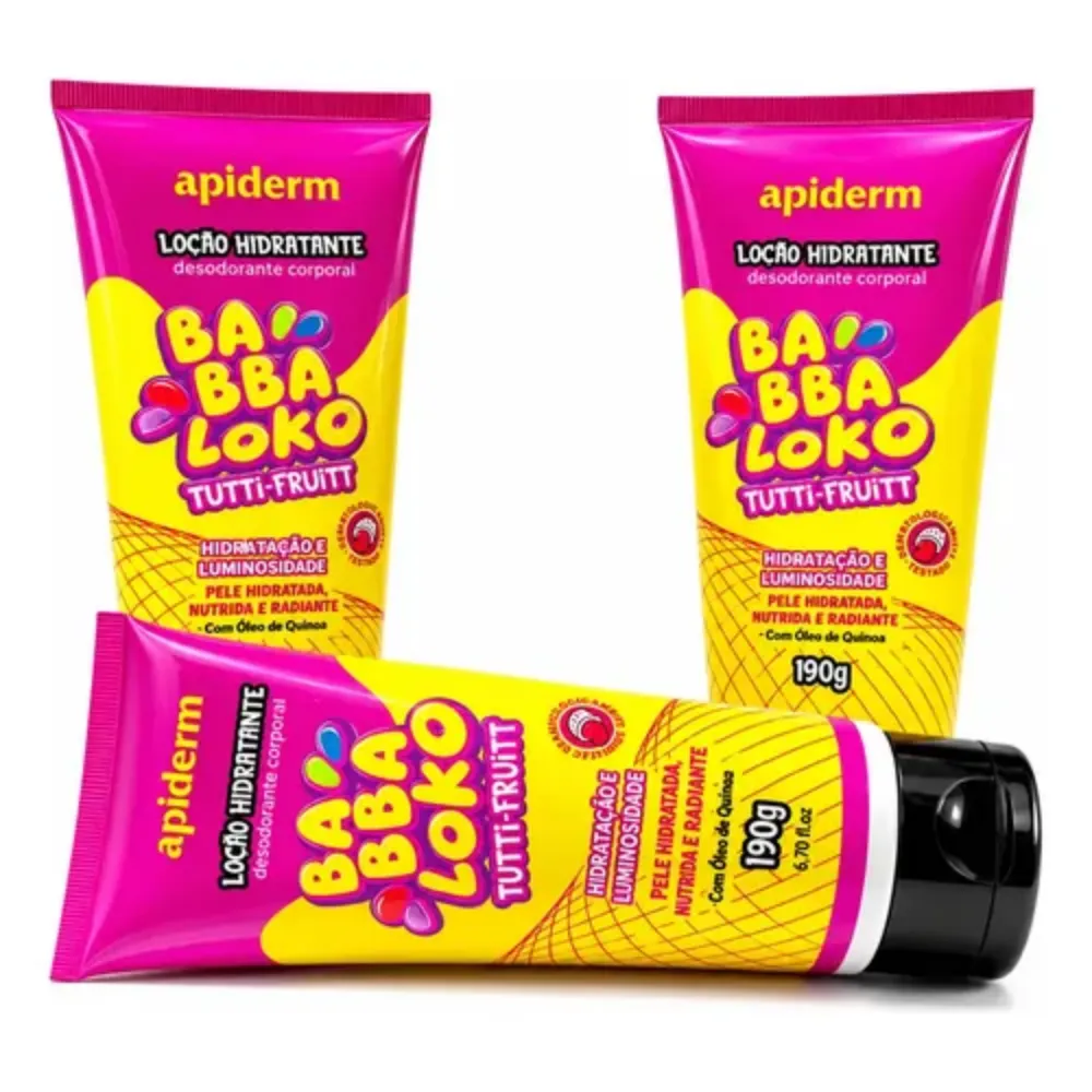 Imagen de HIDRATANTE CORPORAL BABALOKO TUTTI FRUITT 190ML