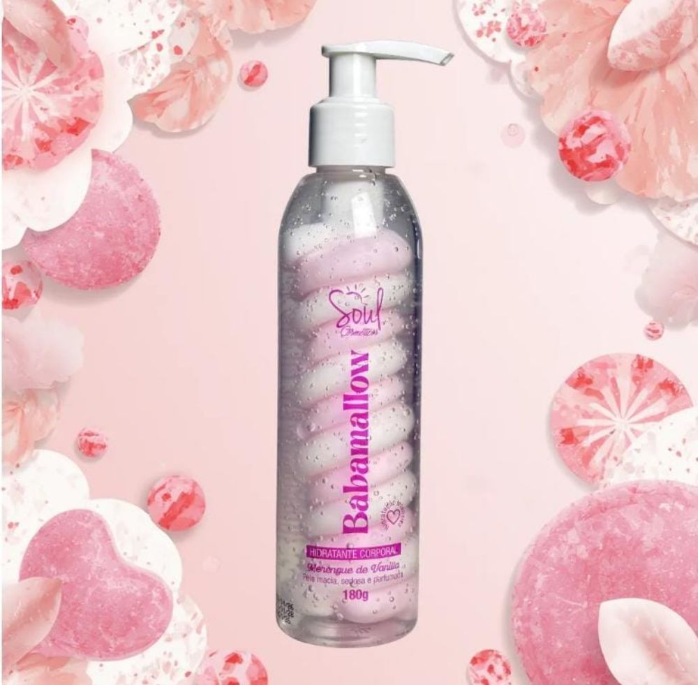Imagen de HIDRATANTE CORP.BABAMALLOW MERENGUE DE VAINILLA 180G