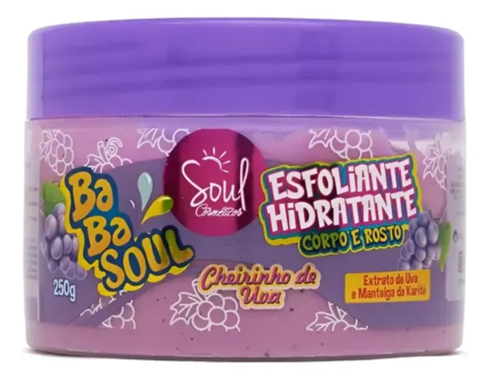 Imagen de EXFOLIANTE HIDRAT.BABASOUL UVA 250GR