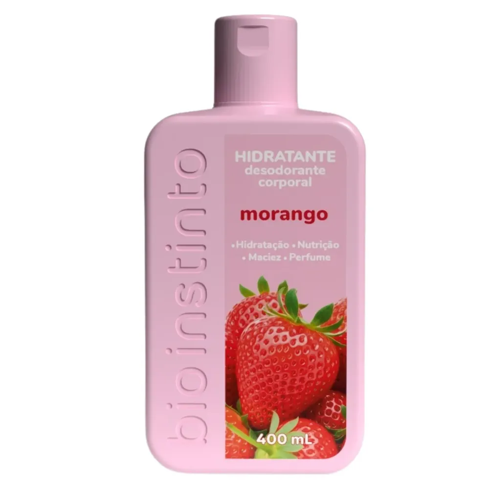 Imagen de HIDRATANTE CORP BIO INSTINTO MORANGO 400ML