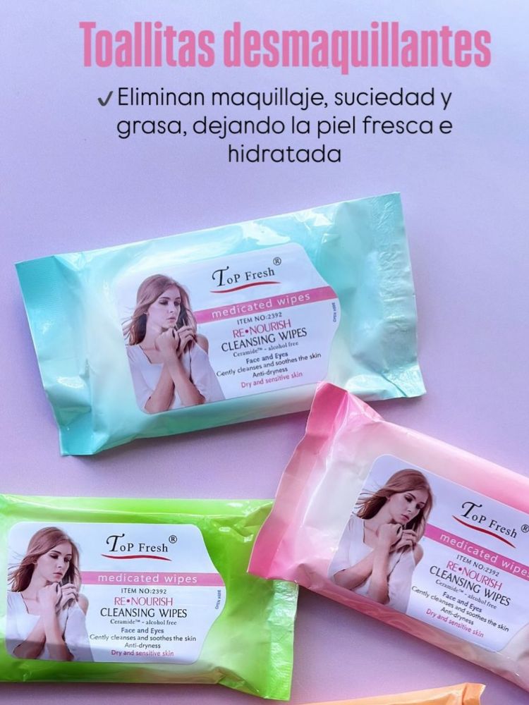 Imagen de TOALLITA DESMAQUILLANTE MAKE UP
